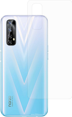 DESIBUZZ Back Screen Guard for Realme Narzo 20 Pro(Pack of 1)