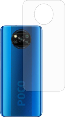DESIBUZZ Back Screen Guard for POCO X3, POCO X3 Pro(Pack of 2)