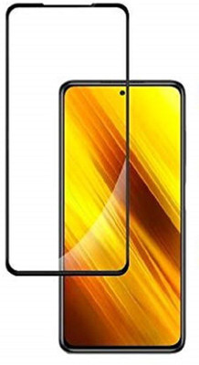 INFINITYWORLD Edge To Edge Tempered Glass for Poco X3(Pack of 1)