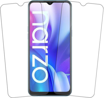 VAlight Tempered Glass Guard for Realme Narzo 20a(Pack of 2)