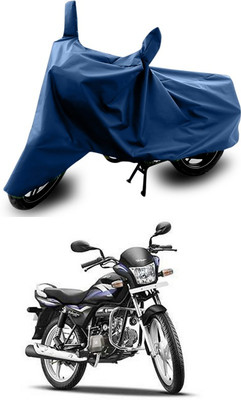 SEBONGO Two Wheeler Cover for Hero(Splendor Pro, Blue)