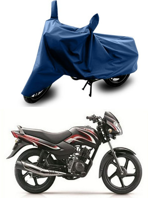 SEBONGO Two Wheeler Cover for TVS(Sport, Blue)