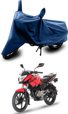 SEBONGO Two Wheeler Cover for Bajaj(Pulsar 135 LS DTS-i, Blue)