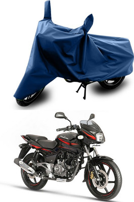 SEBONGO Two Wheeler Cover for Bajaj(Pulsar 180 DTS-i, Blue)