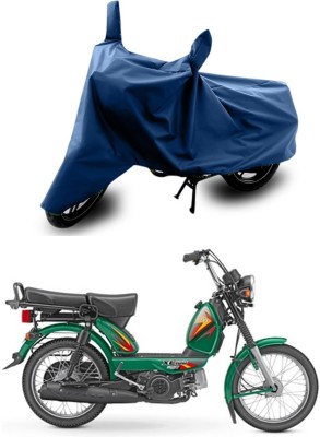 SEBONGO Waterproof Two Wheeler Cover for TVS(XL 100, Blue)