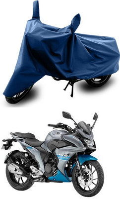 SEBONGO Two Wheeler Cover for Yamaha(Fazer, Blue)