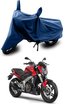 SEBONGO Two Wheeler Cover for Bajaj(Pulsar, Blue)