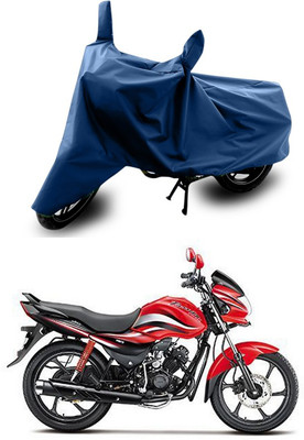 SEBONGO Two Wheeler Cover for Hero(Passion Pro TR, Blue)