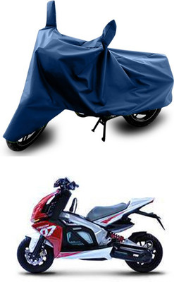 ANTHUB Two Wheeler Cover for TVS(Blue)