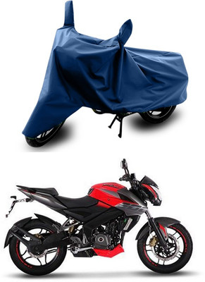 SEBONGO Two Wheeler Cover for Bajaj(Pulsar 200 NS DTS-i, Blue)