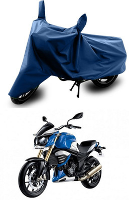 ANTHUB Waterproof Two Wheeler Cover for Mahindra(Mojo, Blue)