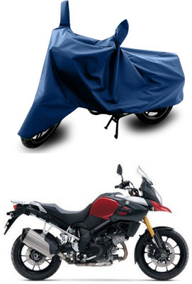 SEBONGO Two Wheeler Cover for Suzuki(V Strom 1000, Blue)