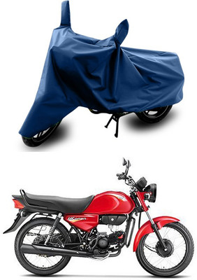 ANTHUB Two Wheeler Cover for Hero(HF Dawn, Blue)
