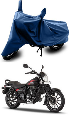 ANTHUB Two Wheeler Cover for Bajaj(Avenger 220 Street, Blue)