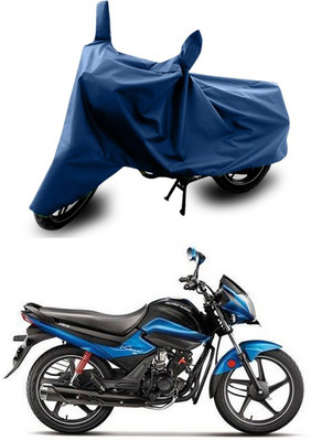 THE REAL ARV Waterproof Two Wheeler Cover for Hero(Splendor I Smart, Blue)