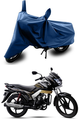 SEBONGO Two Wheeler Cover for Mahindra(Centuro, Blue)