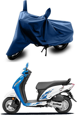 ANTHUB Two Wheeler Cover for Honda(Activa i, Blue)