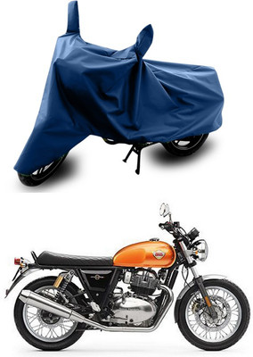 SEBONGO Waterproof Two Wheeler Cover for Royal Enfield(Classic 350, Blue)