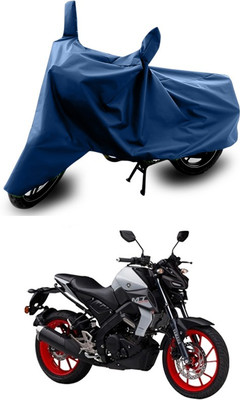 SEBONGO Two Wheeler Cover for Yamaha(MT 15, Blue)