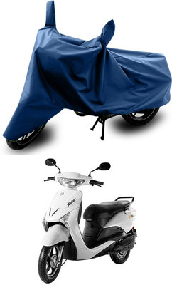 SEBONGO Waterproof Two Wheeler Cover for Indus(Yo Xplor, Blue)