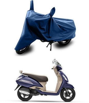 ANTHUB Two Wheeler Cover for TVS(Jupiter, Blue)