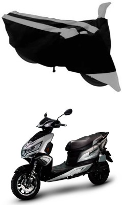 RONISH Two Wheeler Cover for Universal For Bike(i-Praise, Black, Silver)