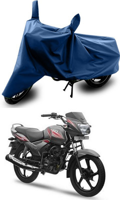 SEBONGO Two Wheeler Cover for TVS(Star City Plus, Blue)