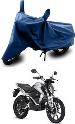 ANTHUB Two Wheeler Cover for Revolt(RV 300, Blue)