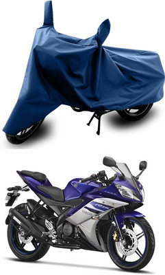 ANTHUB Two Wheeler Cover for Yamaha(YZF R15 Ver 2.0, Blue)