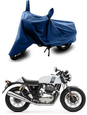 SEBONGO Waterproof Two Wheeler Cover for Royal Enfield(Continental GT 650, Blue)
