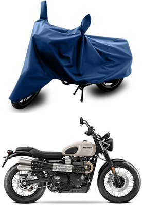 ANTHUB Two Wheeler Cover for Triumph(Blue)