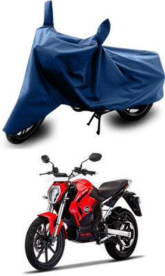 ANTHUB Two Wheeler Cover for Revolt(RV 400, Blue)