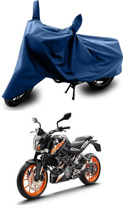 SEBONGO Two Wheeler Cover for KTM(Duke 200, Blue)