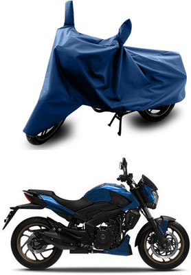 ANTHUB Two Wheeler Cover for Bajaj(Dominar, Blue)