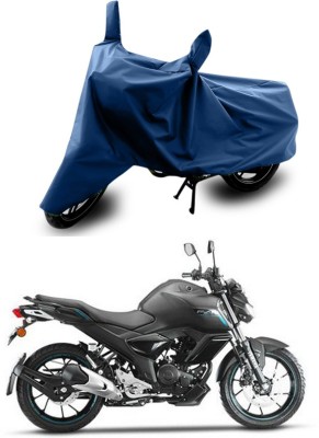 AutoGalaxy Waterproof Two Wheeler Cover for Yamaha(FZ-S FI, Blue)