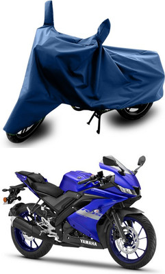 SEBONGO Waterproof Two Wheeler Cover for Yamaha(YZF R15 S, Blue)