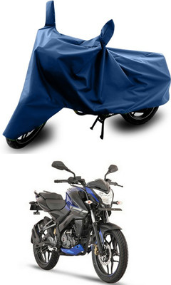 SEBONGO Two Wheeler Cover for Bajaj(Pulsar 125, Blue)