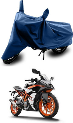 SEBONGO Two Wheeler Cover for KTM(RC 390, Blue)