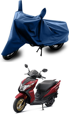 SEBOMGO Two Wheeler Cover for Honda(Deo, Blue)