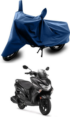 SEBONGO Waterproof Two Wheeler Cover for Suzuki(Burgman Street, Blue)