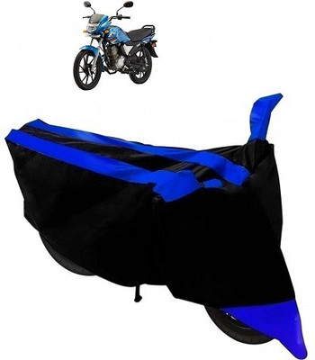 Frap Two Wheeler Cover for Yamaha(Saluto RX, Blue, Black)