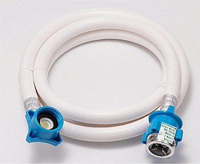 SANI 2 Meter hose inlet pipe for Top Loading Fully Automatic Washing Machine Hose ( Pack of 1) Inlet pipe 2 meter for fully automatic Hose Pipe(200 cm)