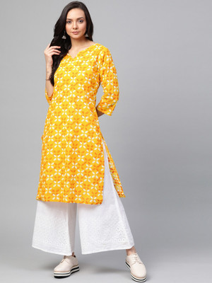 Sangria yellow kurta hotsell
