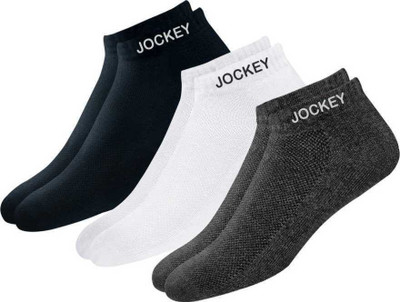 Jockey Men & Women Solid Ankle Length(Pack of 3)