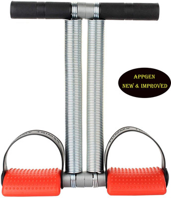 APPGEN New Heavy Rad tummy trimmer with double spring and soft grip handle Ab Exerciser(Multicolor)