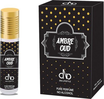 DNA Lifestyle AMBRE OUD - DUBAI SERIES 6ml Attar Roll-on Concentrated Perfume Floral Attar(Agarwood)