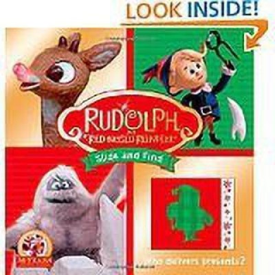 Rudolph the Red-Nosed Reindeer Slide and Find(English, Board book, Priddy Roger)