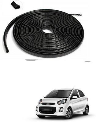 PECUNIA Plastic Car Door Guard(Black, Pack of 1, Hyundai, Xcent)