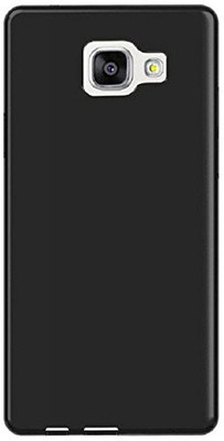 DropFit Back Cover for Samsung Galaxy A7 2016 Edition(Black, Silicon, Pack of: 1)