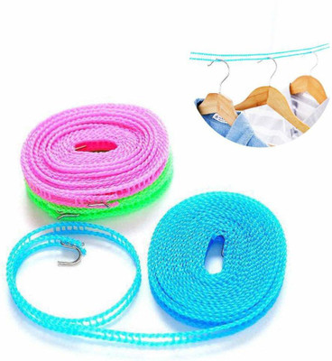 SWISS WONDER Nylon Retractable Clothesline(5 m)